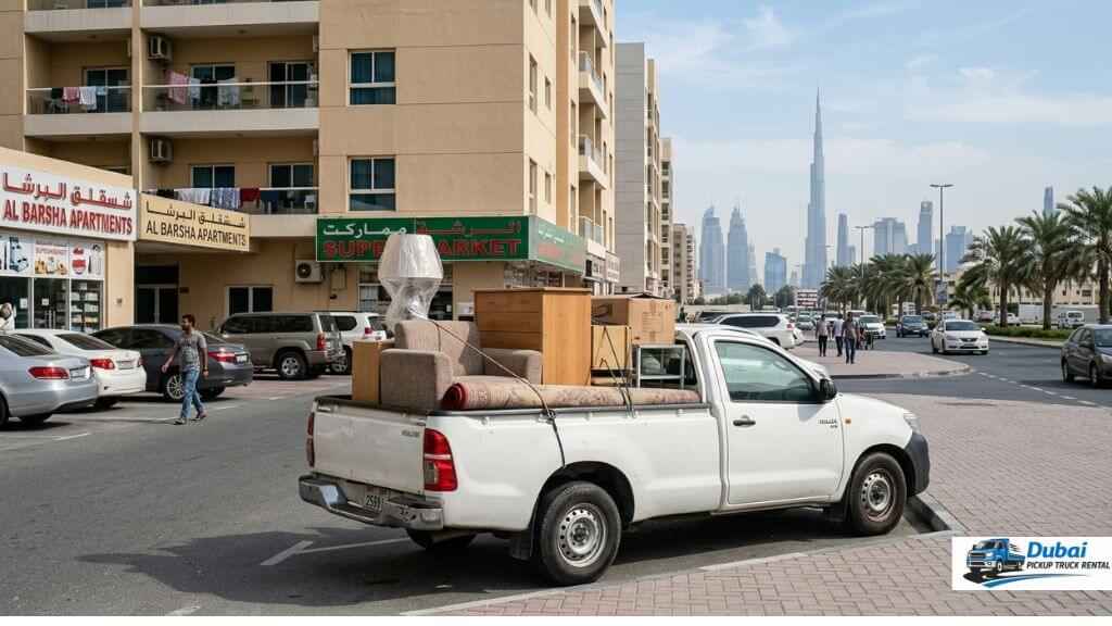 pickup truck rental dubai