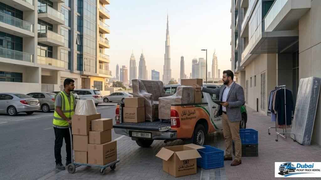 Pickup Truck rental for house moving and commercial moves