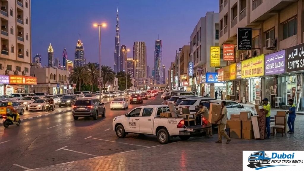 truck rental at truckindubai for retail moving