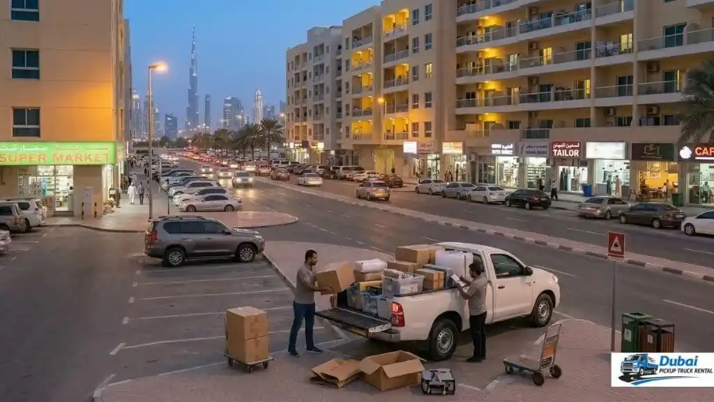 dubai pickup truck rental without hidden costs