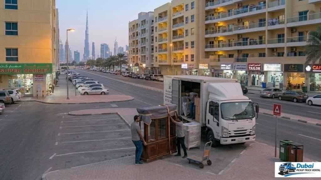 furniture movers in dubai | dubai pickup truck rental UAE