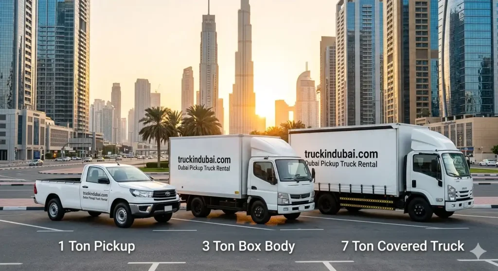 Dubai Pickup Truck Rental Rates