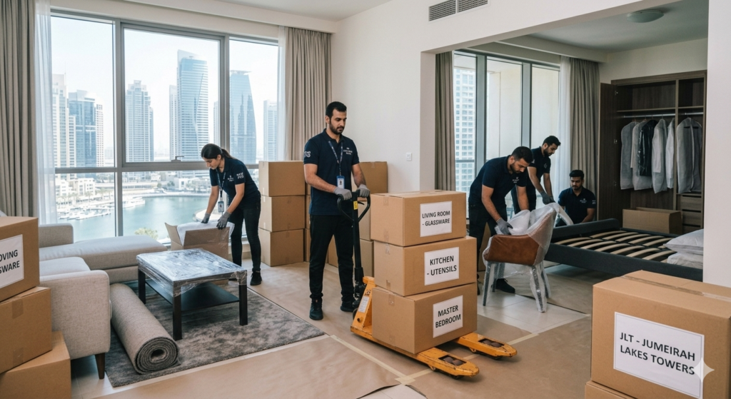 One BHK Apartment Moving