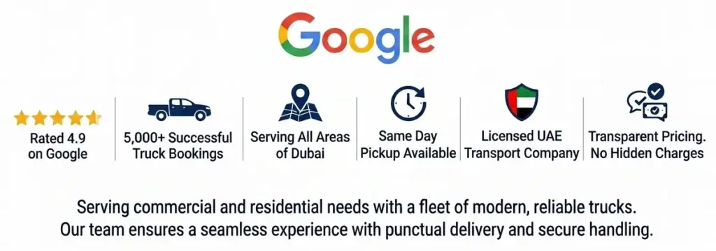 Dubai Pickup Truck Rental